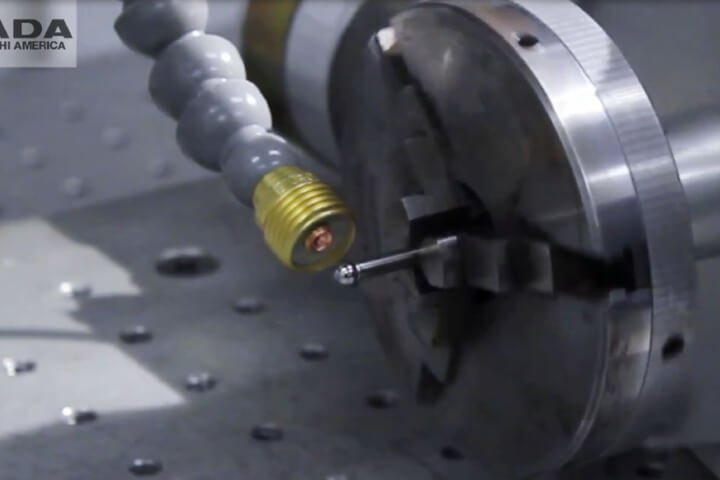 Laser Welding of an Armature Needle - automotive, high carbon steel, armature needle, lf250
